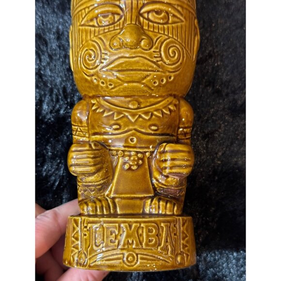 Munktiki Imports Ceramic Tiki Glass Tumbler Design By Nene Gonzalez - Picture 1 of 8